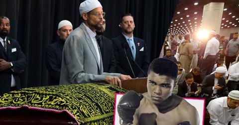 //muhammad ali funeral jenazah prayer service pp