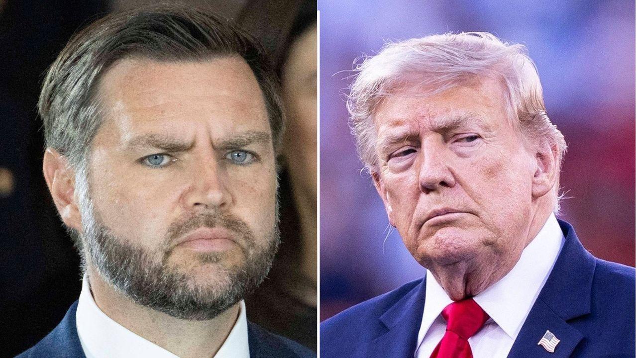 picture of J.D. Vance and Donald Trump