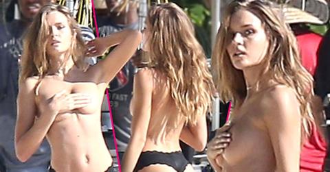josephine skriver topless nude butt victorias secret