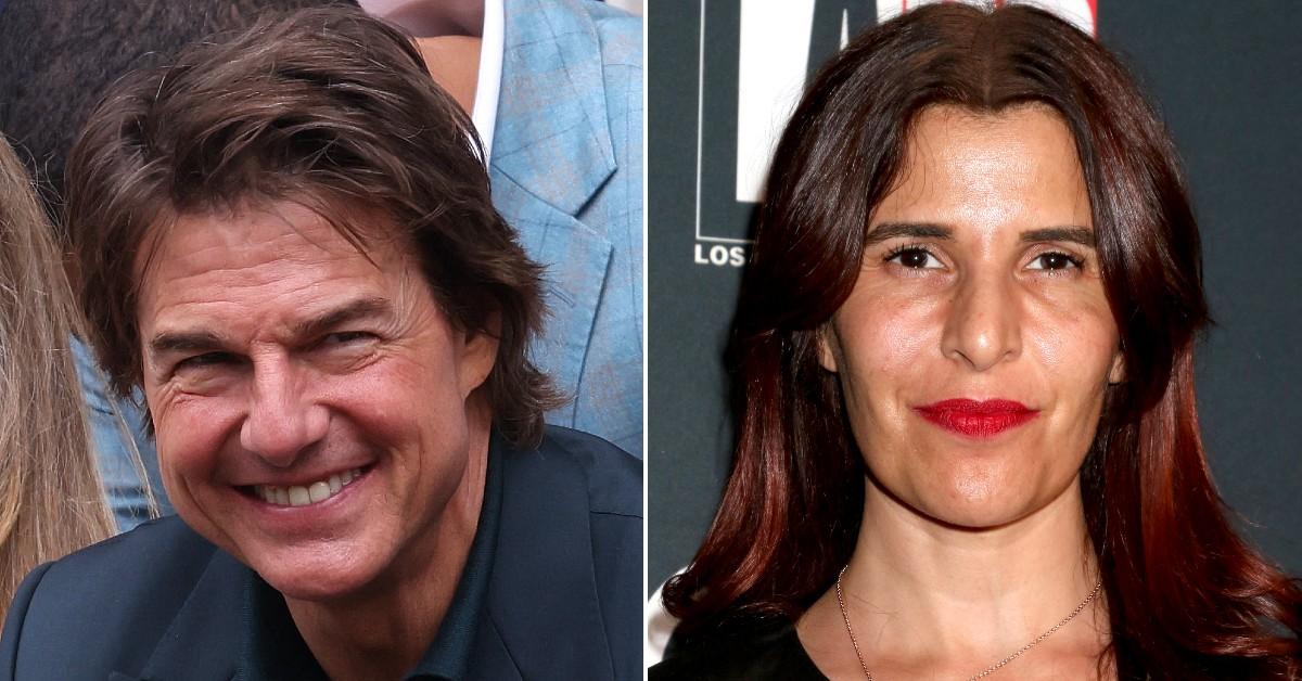 Split photo of Tom Cruise, Maha Dakhil 