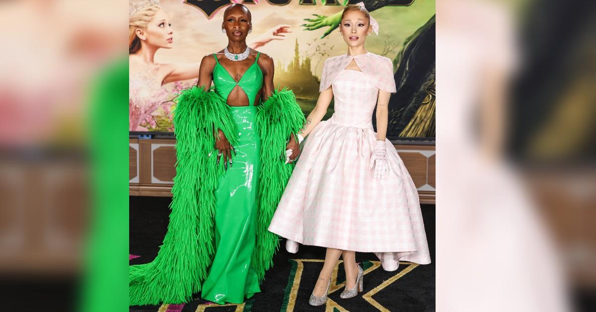 skeletal ariana grande accused of having disturbing starvation contest with wicked co star cynthia erivo it looks like a skinny off