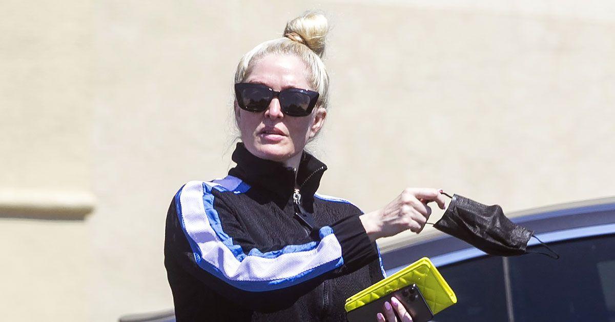 Erika Jayne Seen Pumping Her Own Gas, Longtime Assistant Nowhere In Sight