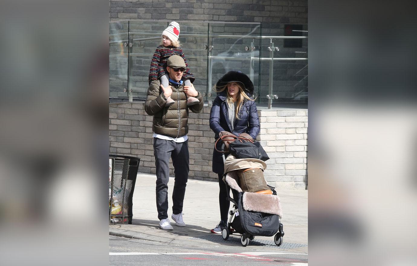 Ryan Reynolds Blake Lively Kids NYC