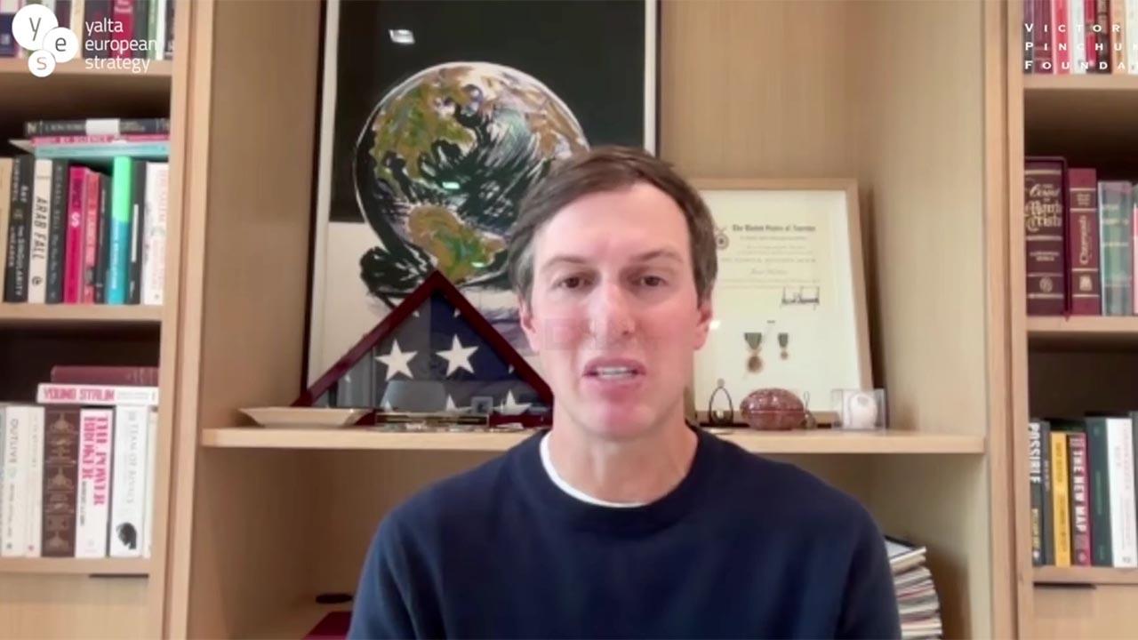 Critics questioned Kushner's appearance at a recent peace summit.