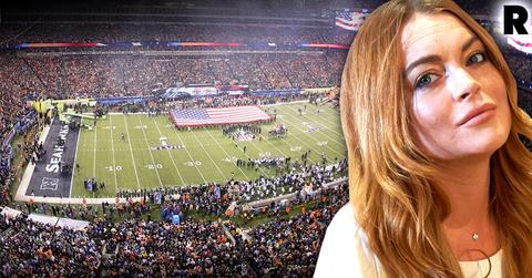 Lindsay Lohan Super Bowl