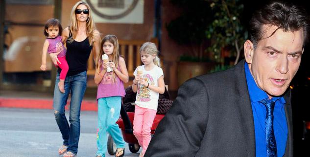 Get Out! Charlie Sheen Demands Denise Richards & Daughters Move Out Of ...