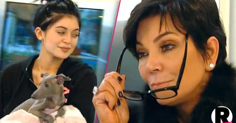 Kris Jenner Kylie Jenner Fight