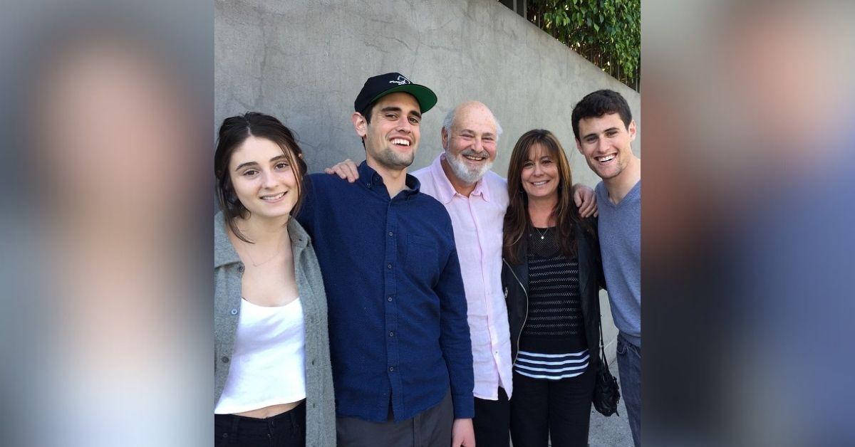 Photo of Rob Reiner and family