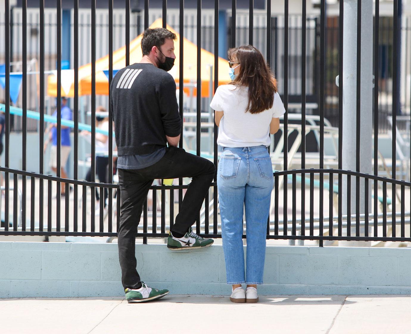 ben affleck and jennifer garner take son samuel to swim lesson