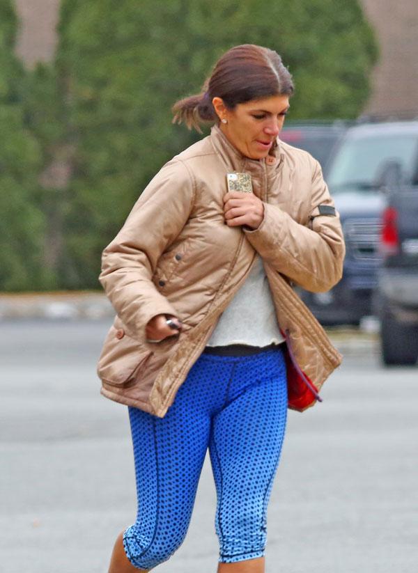 //teresa giudice leaves gym