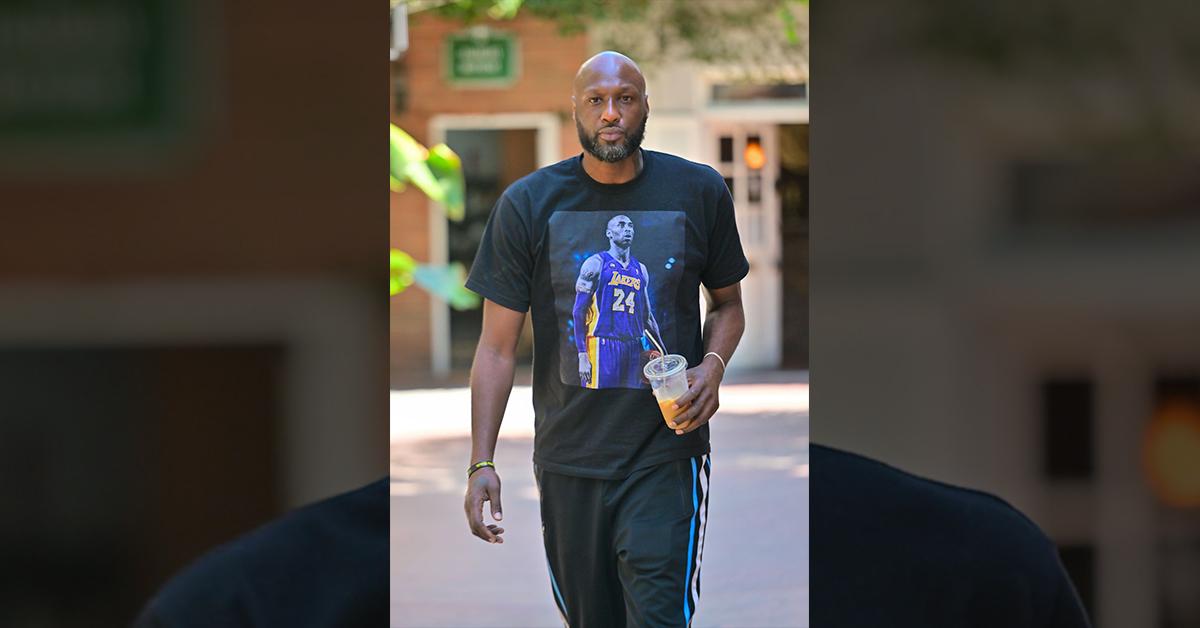 lamar odom spotted ex manager social media war