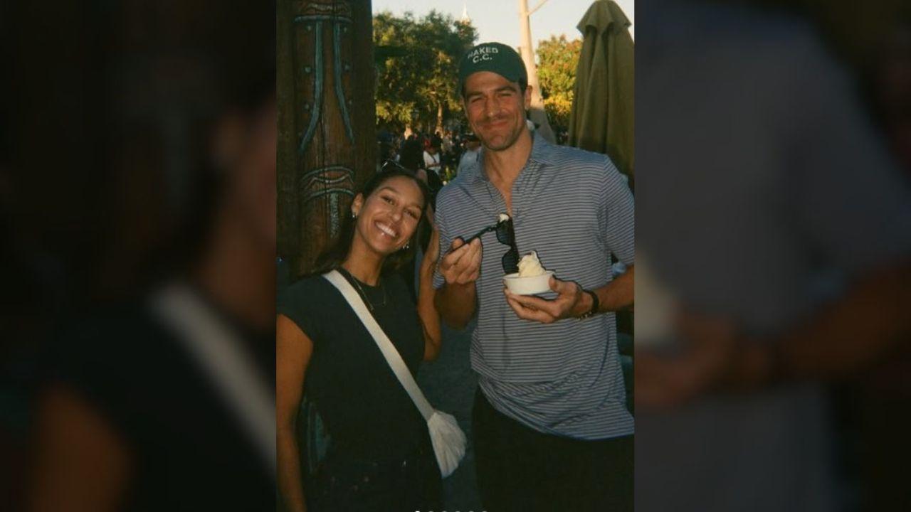 Serena Pitt is supporting her husband as he prepares for brain surgery in New York.