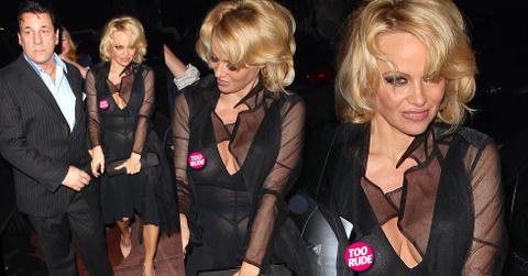 Pamela Anderson Wardrobe Malfunction Photos