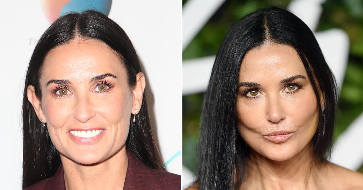 Demi Moore Before And After 2022