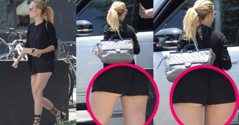 Gwyneth Paltrow Flashes Butt Cheeks