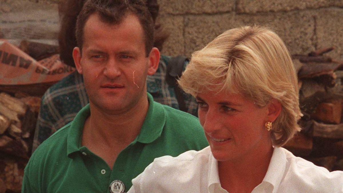 Photo of Princess Diana and Paul Burrell