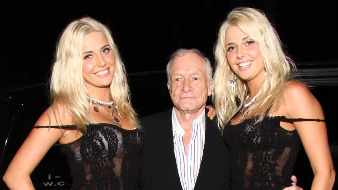 Photo of Shannon Sisters, Hugh Hefner