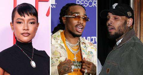 karrueche tran doesnt want any part chris brown quavo feud pp