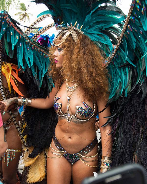 //almost nude rihanna celebrates crop over barbados