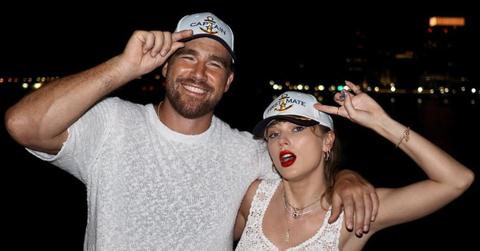 picture of Travis Kelce and Taylor Swift