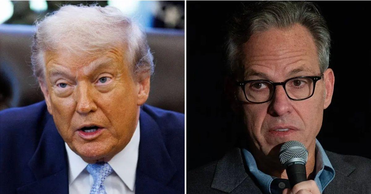 Photo of Donald Trump, Jake Tapper