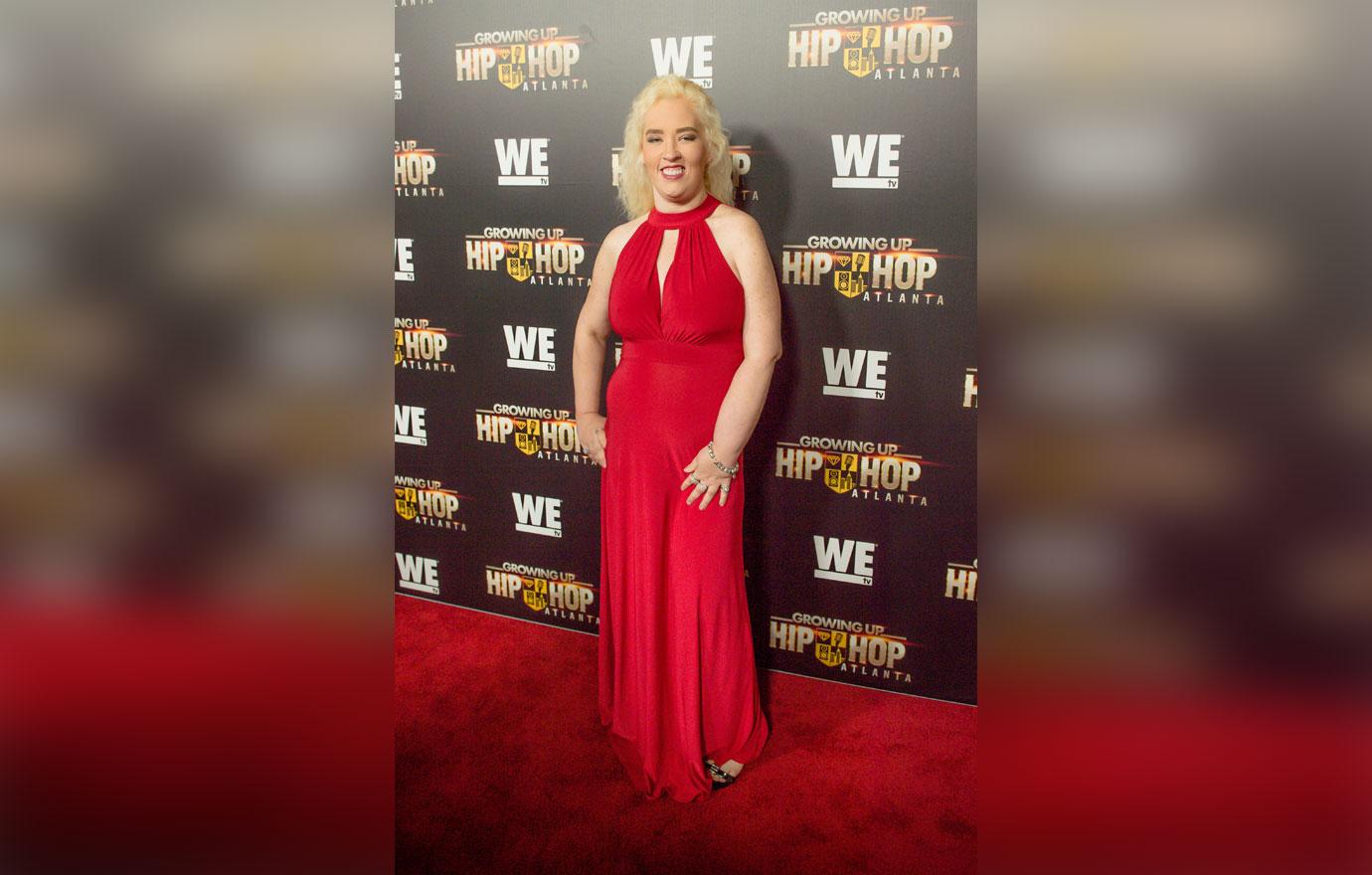 //mama june weight loss red dress premiere