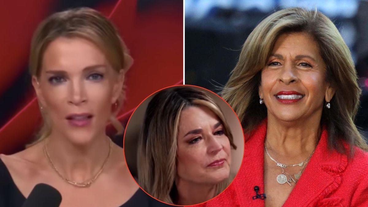 picture of Megyn Kelly, Savannah Guthrie and Hoda Kotb