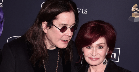 Composite photo of singer Ozzy Osbourne and wife Sharon Osbourne.