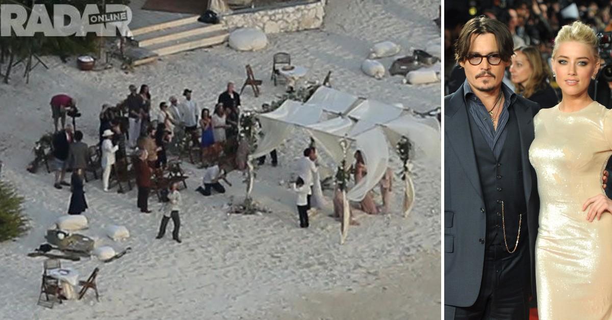 See Johnny Depp & Amber Heard's 2015 Wedding Photos