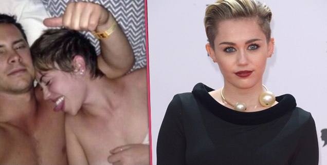 //miley cyrus not in bed pp wide