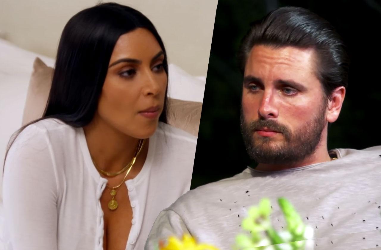 kim kardashian confronts scott disick costa rica trip dubai paris robbery kuwtk recap