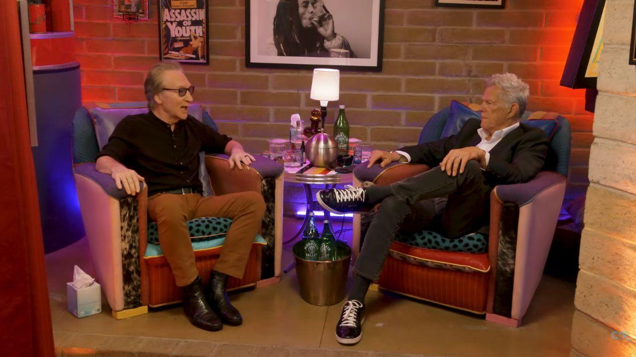 Photo of Bill Maher and David Foster