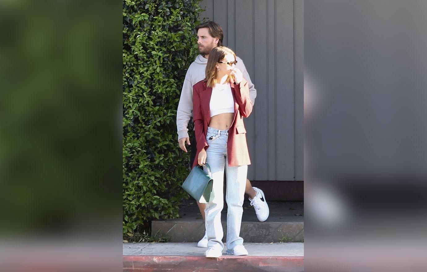 Scott Disick Sofia Richie Attend Malibu Beach House