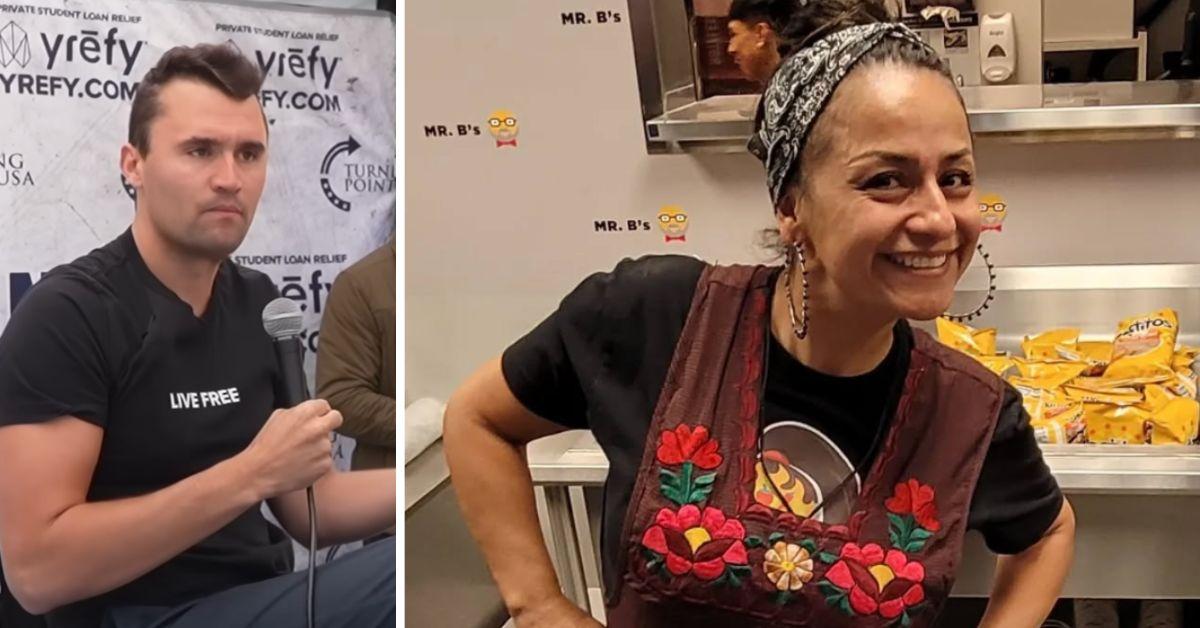 EXCLUSIVE: We Unmask Vile Vendor at State Farm Stadium Who Celebrated Charlie Kirk's Assassination - Woman ID'd as Lola's Taco Queen Ivette Olivares