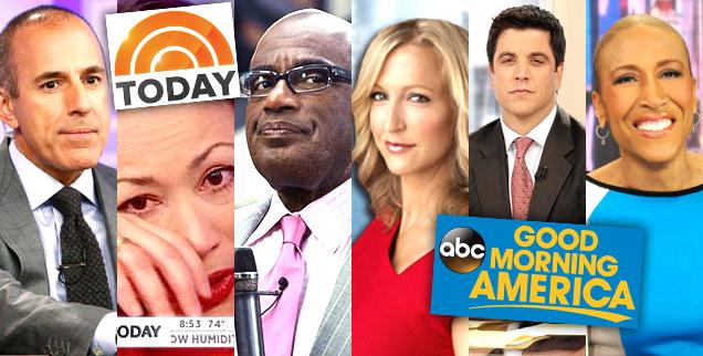 //today gma the biggest scandals of the morning show wars wide