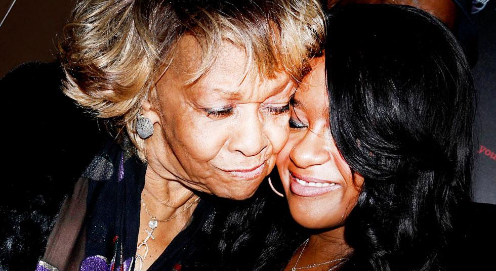 'Devastated!' Cissy Houston Arrives At Bobbi Kristina Brown's Bedside