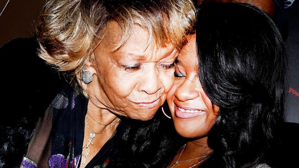 'Devastated!' Cissy Houston Arrives At Bobbi Kristina Brown's Bedside