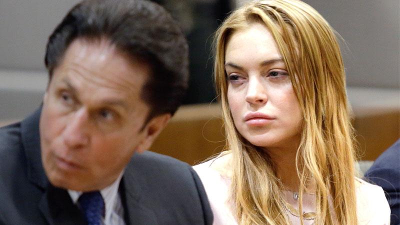 Lindsay Lohan Court Drama