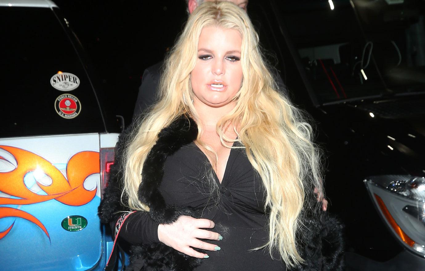 Jessica Simpson Baby Shower Reveals Name Swollen Foot Cure