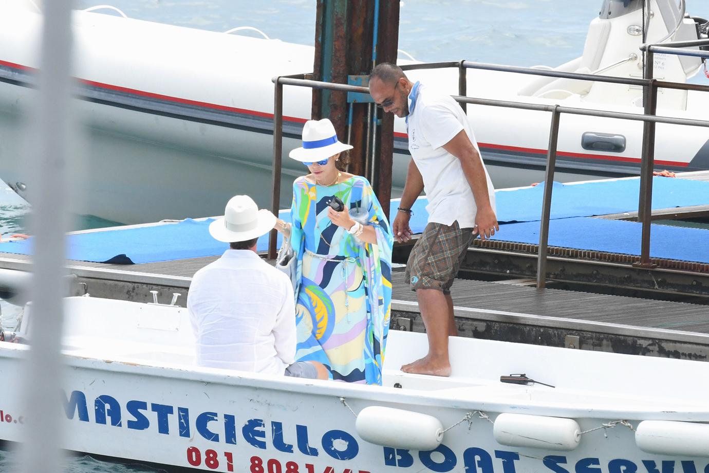 Bethenny Frankel on holiday in the Amalfi coast. 27 Jul 2019