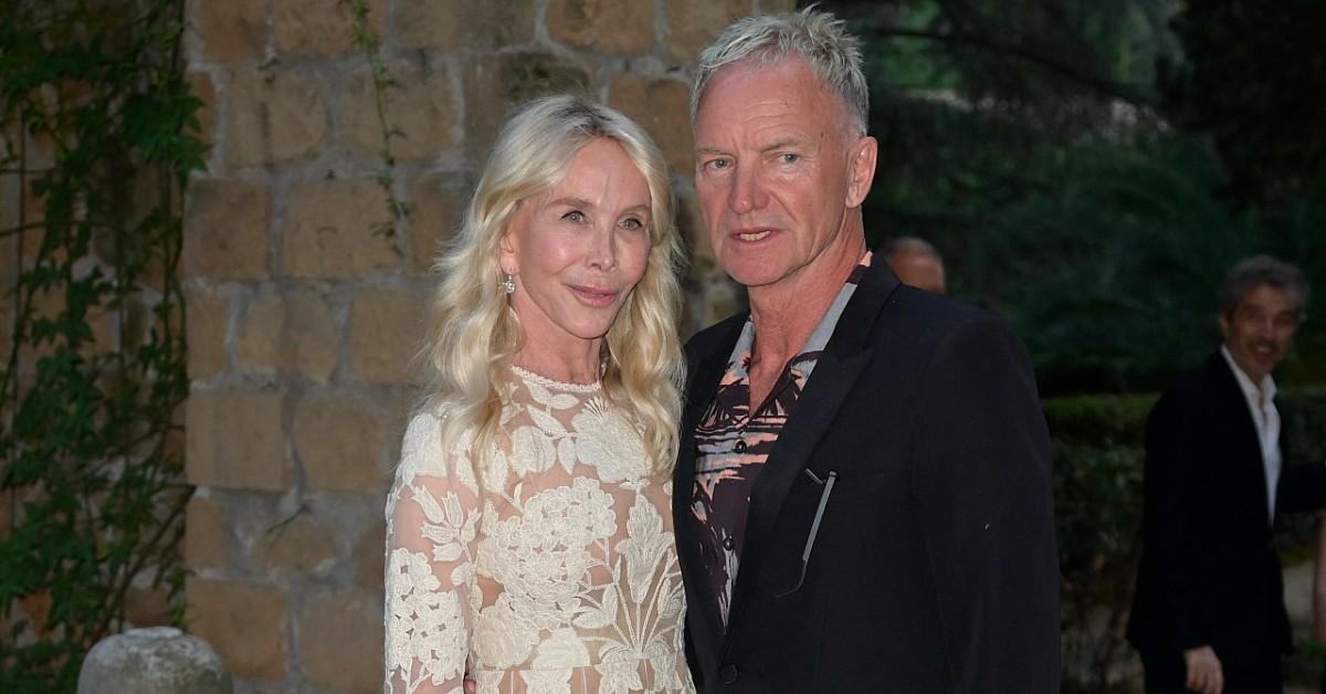 sting health update doctors orders wife trudie styler parties fears