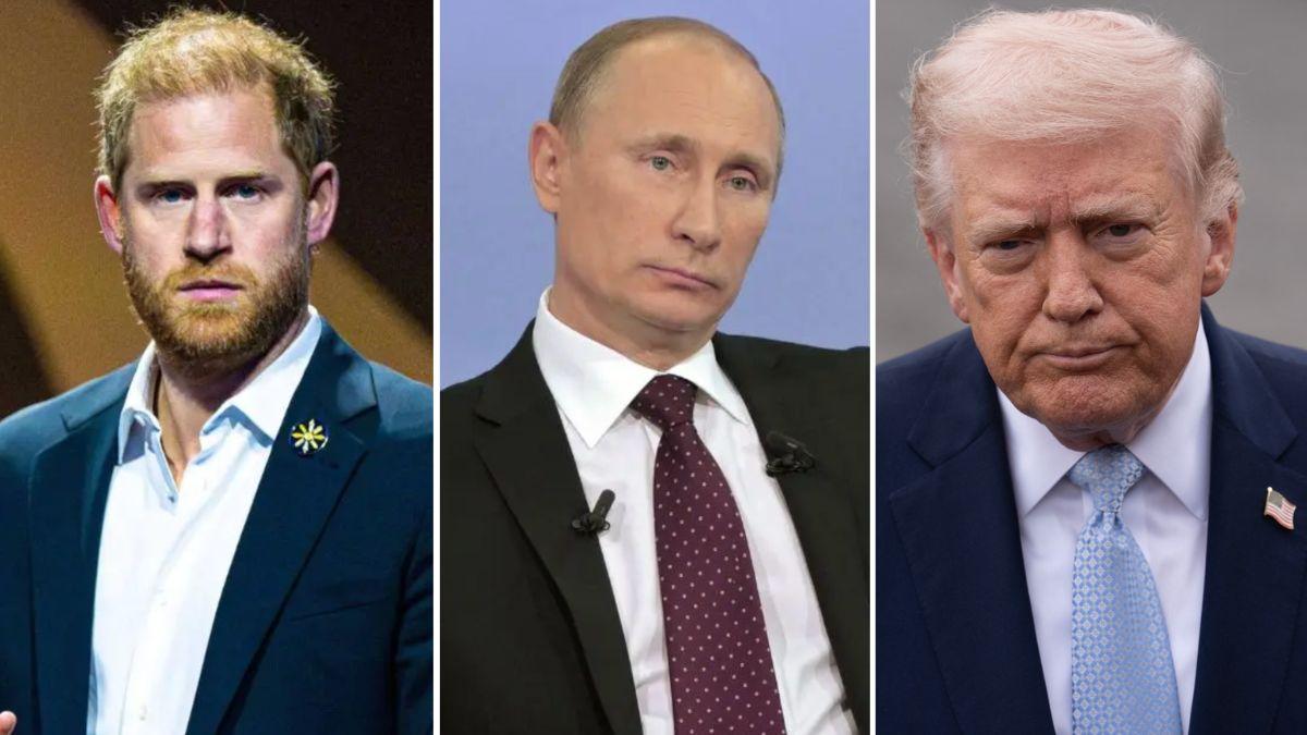 Photo of Prince Harry, Putin, Donald Trump
