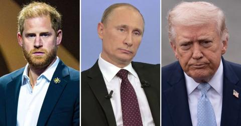 Photo of Prince Harry, Putin, Donald Trump