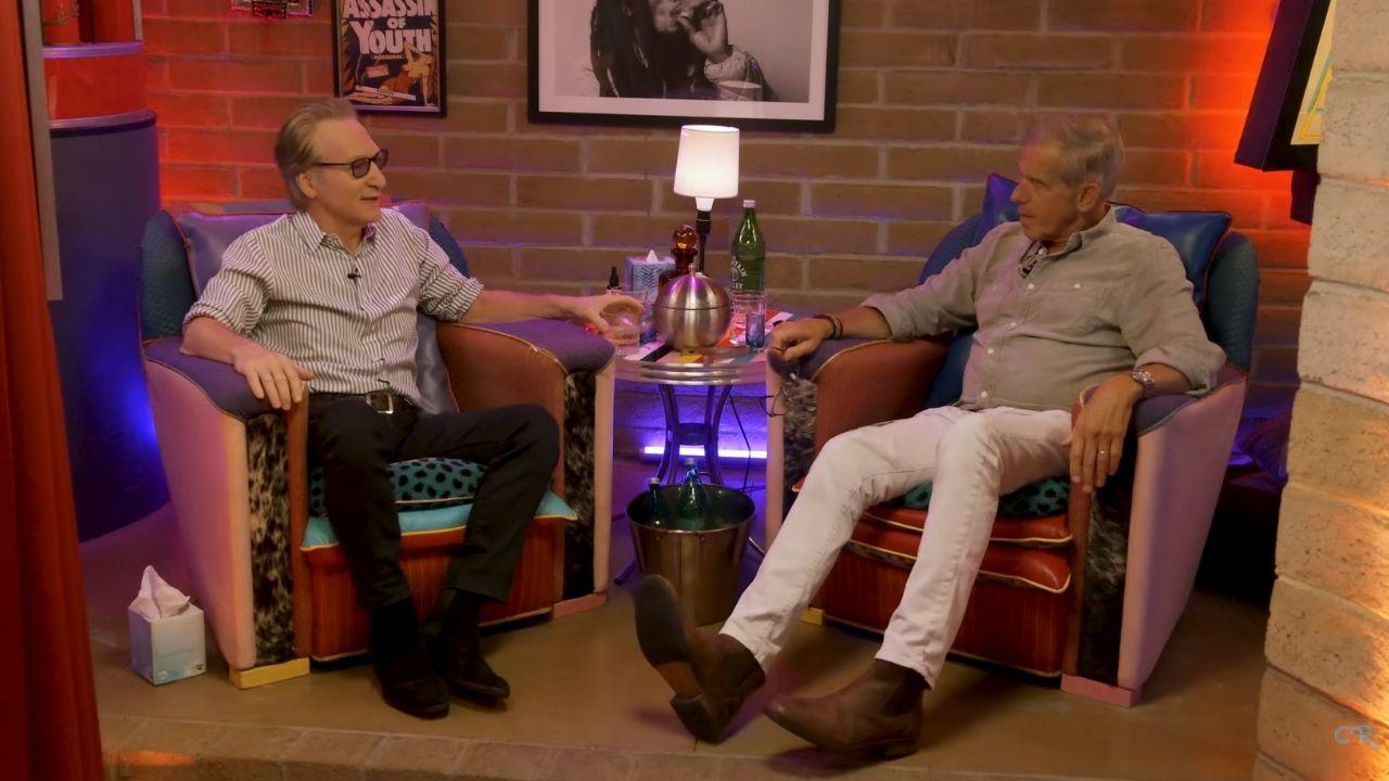 Photo of Brian Williams and Bill Maher