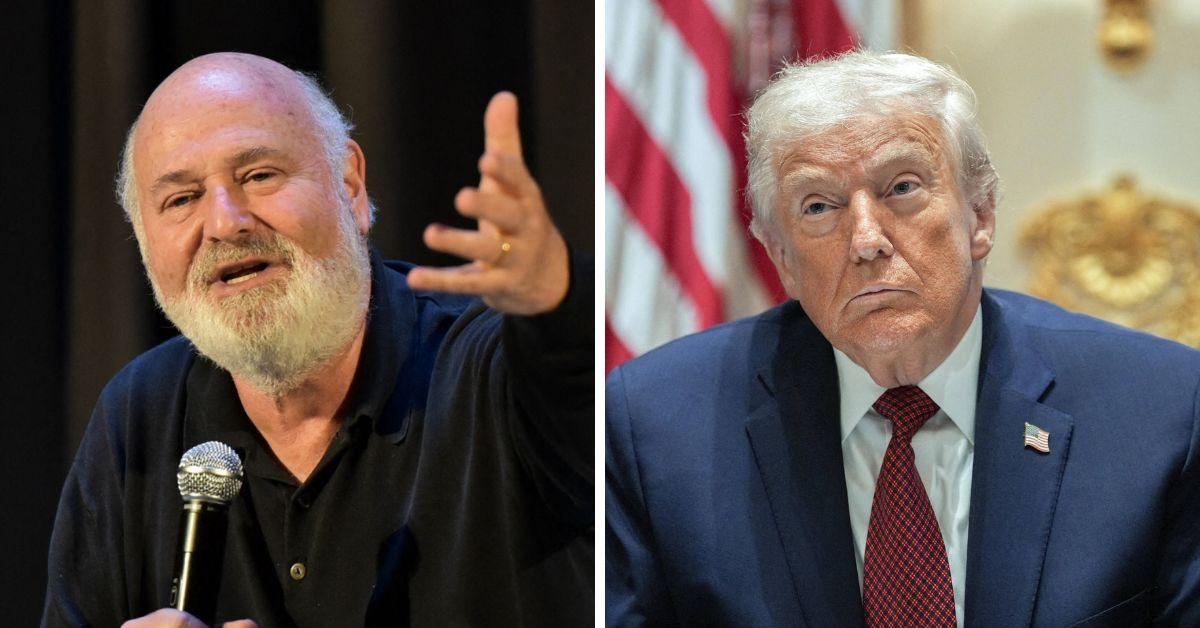 Photo of Rob Reiner, Donald Trump