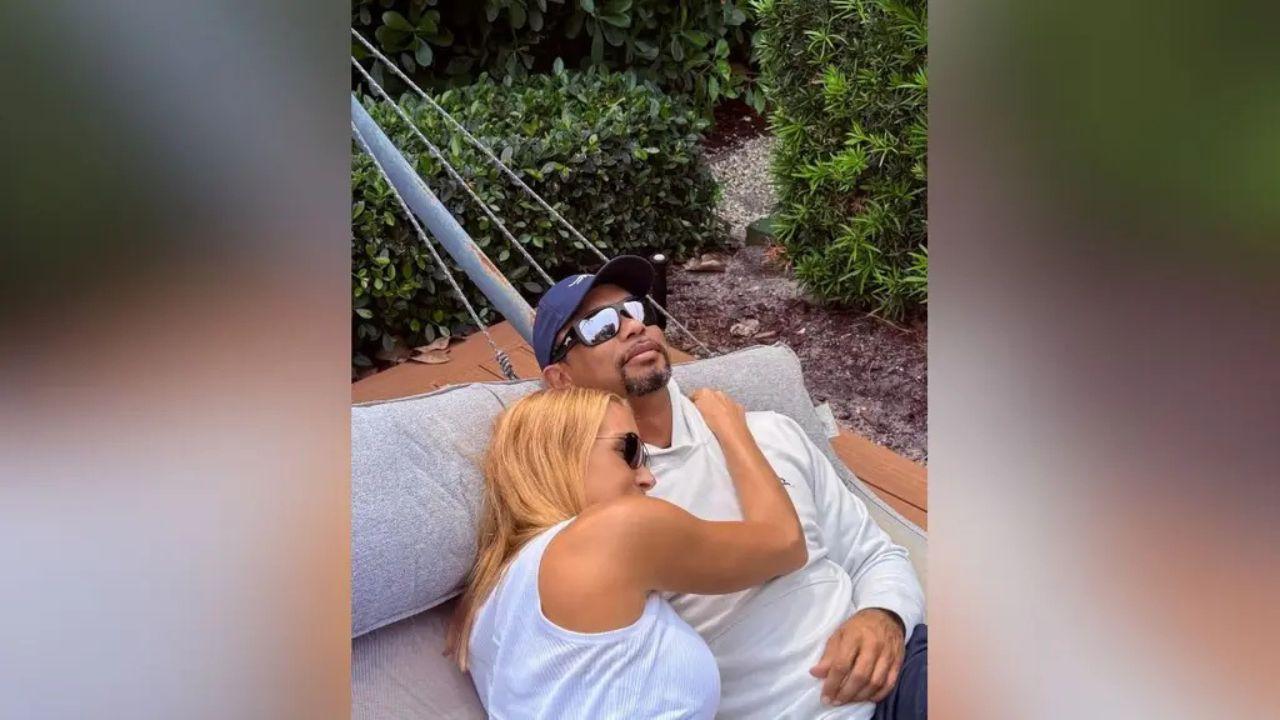 Photo of Tiger Woods, Vanessa Trump