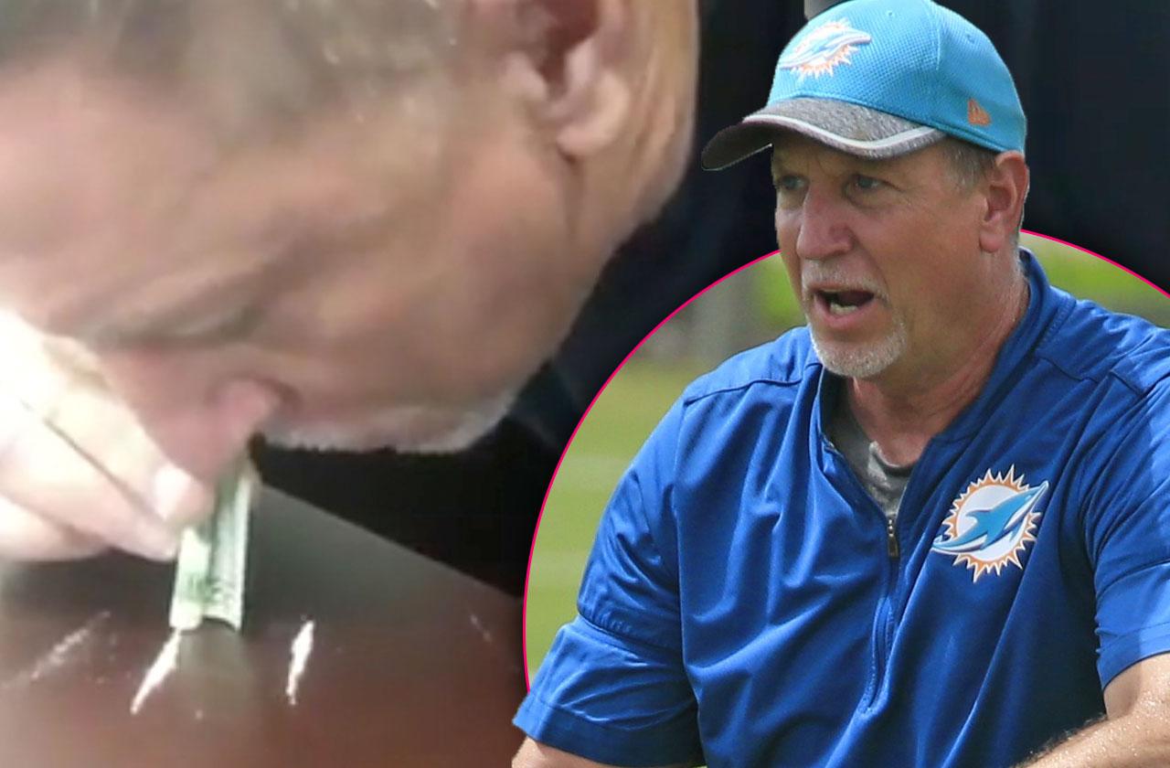 //NFL coach resigns cocaine video pp