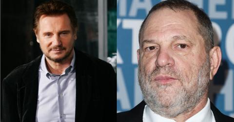 Liam Neeson and Harvey Weinstein