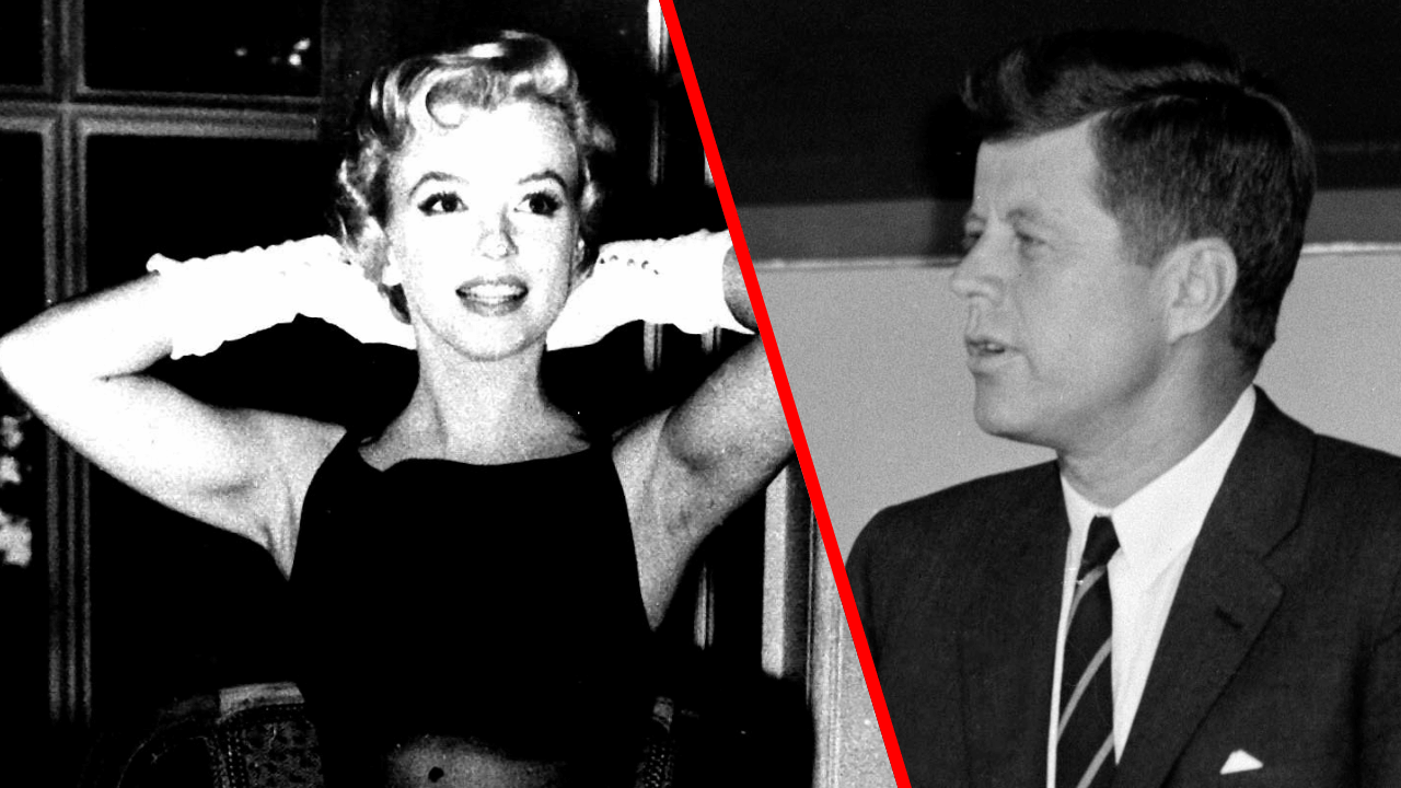 Marilyn Monroe allegedly became pregnant with John F. Kennedy's child during their scandalous affair.