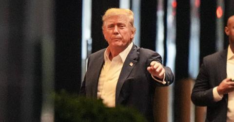 donald trump says hush money case is falling apart after court pp